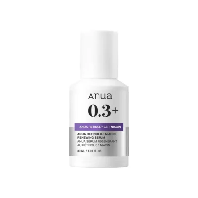 سرم نانو رتینول 0.3% آنوا  Anua Retinol 0.3% + Niacin Renewing Serum