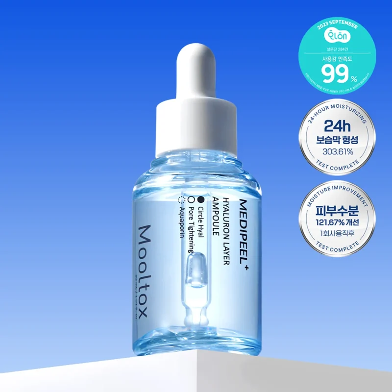 آمپول هیالورون لایر مولتکس مدی پیل ۳۰ میلی‌لیتر MEDI-PEEL Hyaluron Layer Mooltox Ampoule - تصویر 2