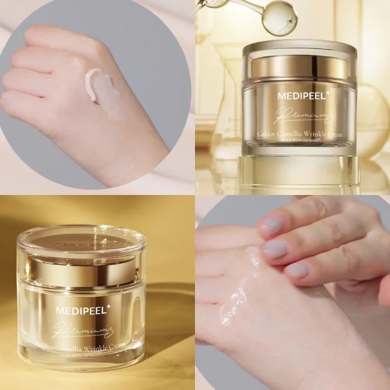 کرم ضد چروک کاملیا طلایی مدی پیل MEDI-PEEL Peptide 9 Golden Camellia Wrinkle Cream - تصویر 3