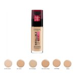 کرم پودر لورال شیشه ای Loreal Infaillible Fresh Wear 32H SPF25 + Vitamin C