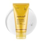 ماسک شب زردچوبه و کلاژن مدی کیوب MEDICUBE Kojic Acid Turmeric Night Wrapping Mask 75ml