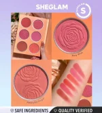 پالت رژ گونه شش تایی شیگلم SHEGLAM نارنجی - تصویر 3