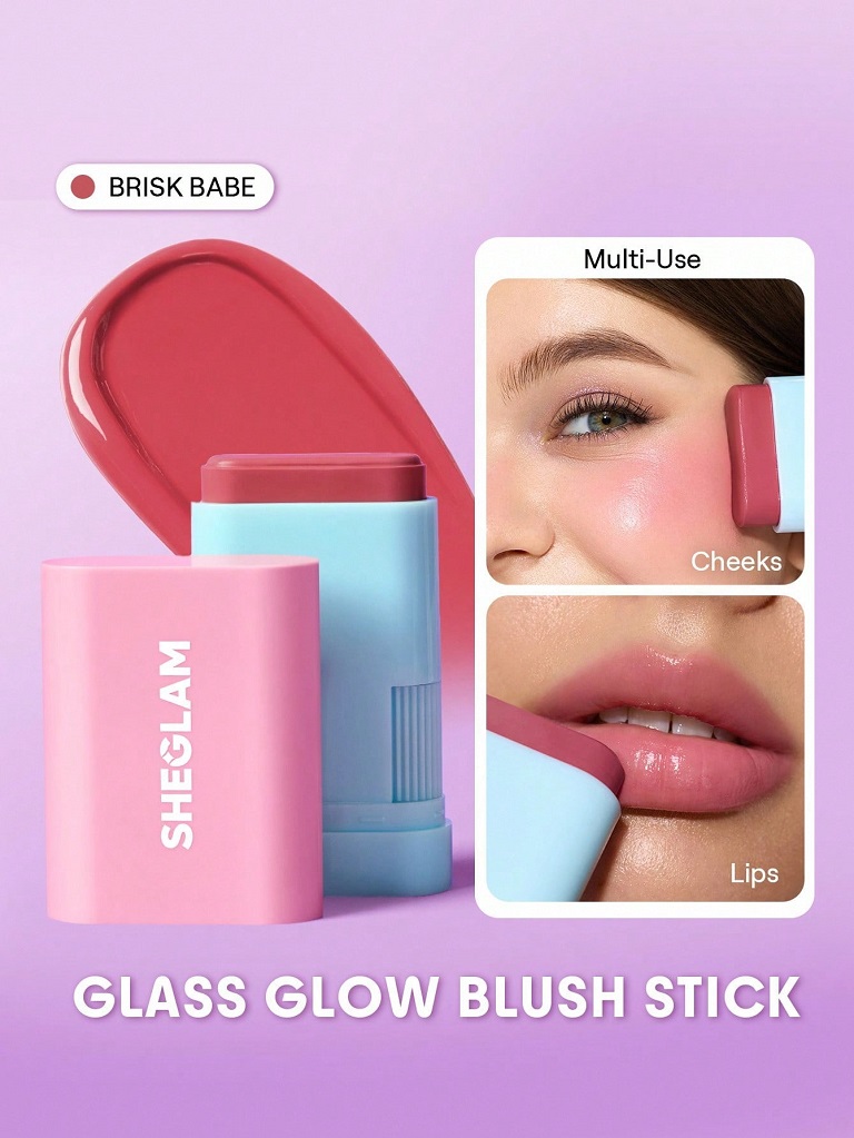 sheglam-glass-glow-blush-stick05 رژگونه استیکی شیگلم - تصویر 2