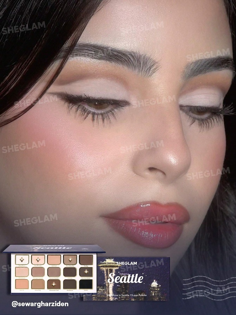 sheglam-showtime-in-seattle-15-pan-palette03 پالت سایه 15 رنگ شیگلم مدل Showtime in Seattle - تصویر 4