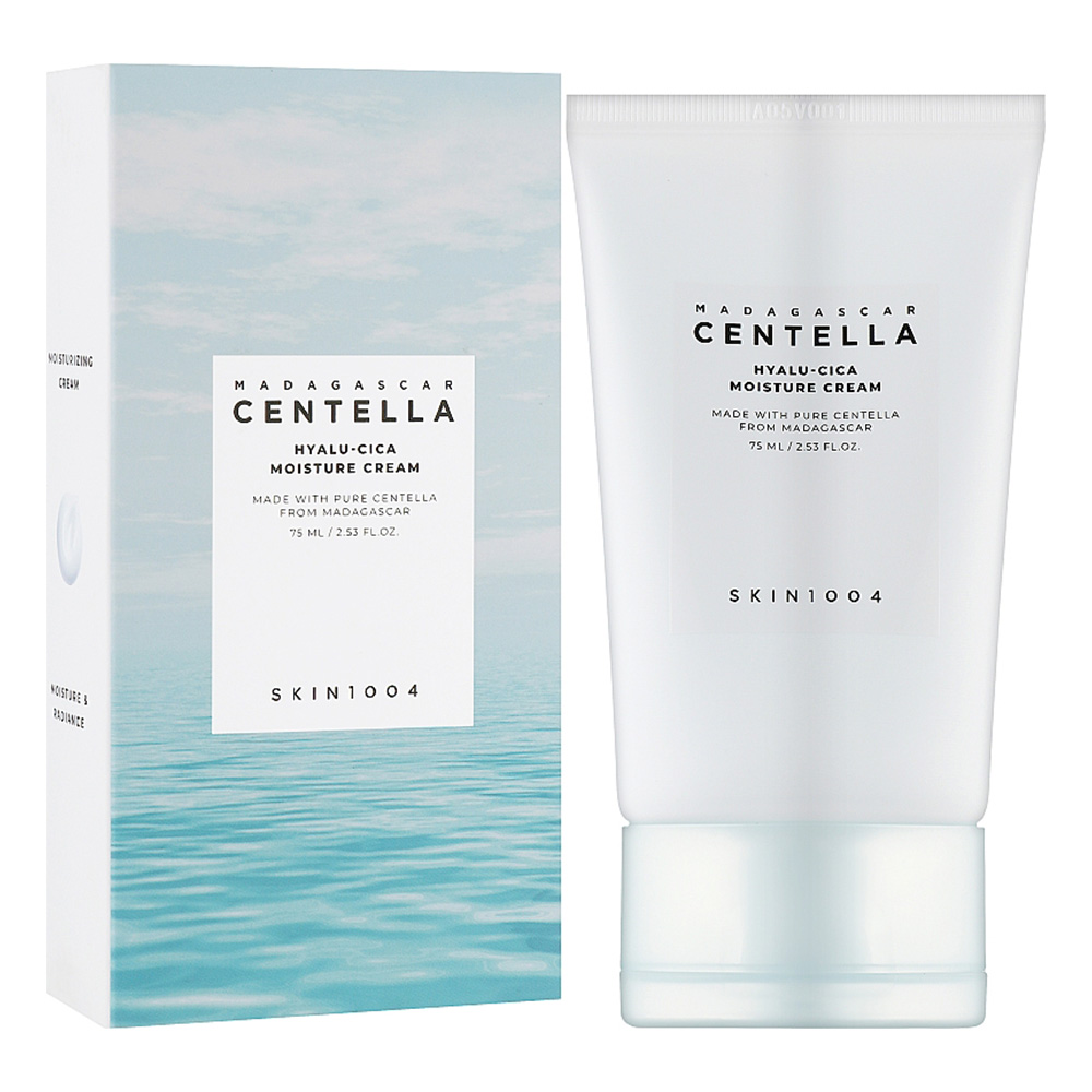 کرم-مرطوب-کننده-سنتلا-ماداگاسکار-هیالو-سیکا-اسکین-1004-SKIN1004-Madagascar-Centella-Hyalu-Cica-Moisture-Cream-75ml کرم مرطوبکننده هیالو-سیکا اسکین ۱۰۰۴ - تصویر 1